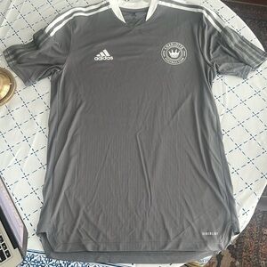 Gray Adidas Charlotte Football Club Men’s Shirt
